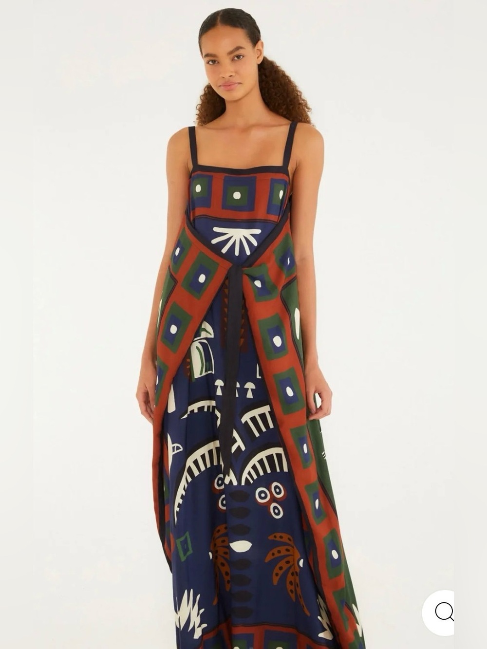 FARM Rio Tropical Scarf Maxi Dress